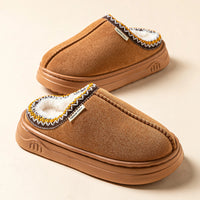 Cozy Plush Women's Bedroom Slipper Boots Soft Winter Indoor Fashion Casual Warm Girl's Home Non-slip Fuzzy Couples Slippers