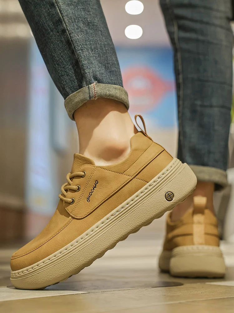 Wide Foot Comfortable Wear-resistant Anti Slip Autumn and Winter Popular Versatile Wide Foot Casual Breathable Sports Shoes