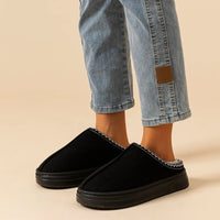 Cozy Plush Women's Bedroom Slipper Boots Soft Winter Indoor Fashion Casual Warm Girl's Home Non-slip Fuzzy Couples Slippers