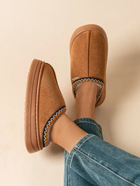 Cozy Plush Women's Bedroom Slipper Boots Soft Winter Indoor Fashion Casual Warm Girl's Home Non-slip Fuzzy Couples Slippers