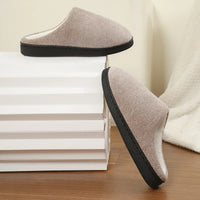 Women's Cozy Soft Sole Home Slippers Couples Winter Warm Indoor Bedroom Slippers Lightweight Anti Slip Plush Cotton Shoes Woman