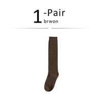Long Socks Women Stockings Organic Cotton Solid Warm Thigh High Ladies Girls Street Fashion Young Casual Knee Socks Harajuku