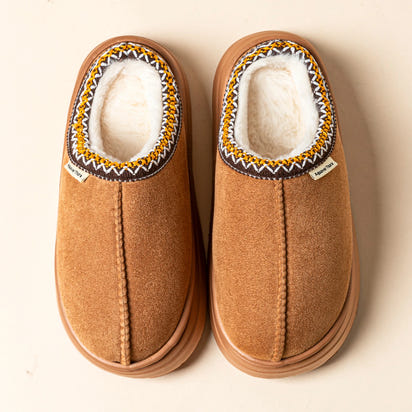 Cozy Plush Women's Bedroom Slipper Boots Soft Winter Indoor Fashion Casual Warm Girl's Home Non-slip Fuzzy Couples Slippers