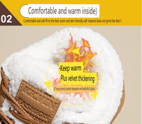 Women's Warm and Cozy Casual Shoes, 2025 Winter New Style Casual Sports Shoes, Anti-slip and Wear-resistant Snow Boots